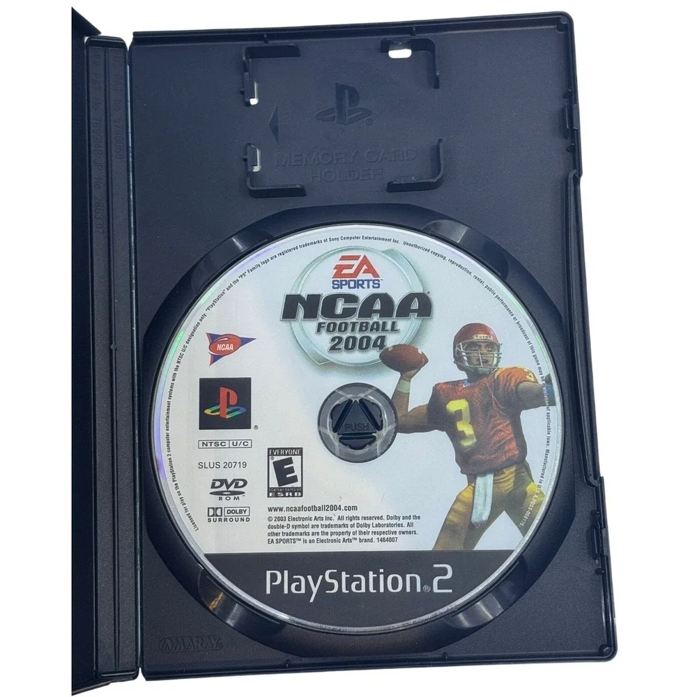 NCAA Football‎ 2004 Sony PlayStation 2 PS2 Complete Tested